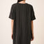 Urban Rib Knit Short Sleeve Tee Dress for Women