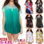 Women's Floral Printed Summer Blouse - Casual Short Sleeve Top