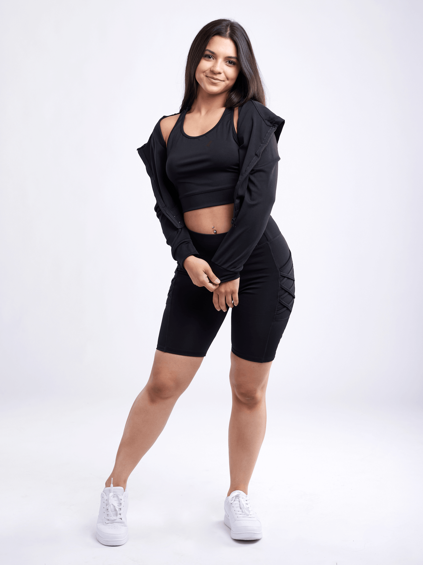 JupiterGear High-Waisted Workout Shorts with Pockets
