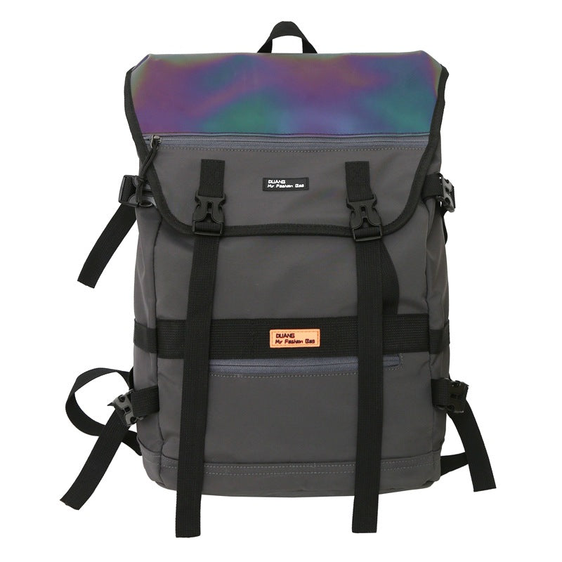 Men's Large Capacity Laptop Backpack - Trendy Workwear