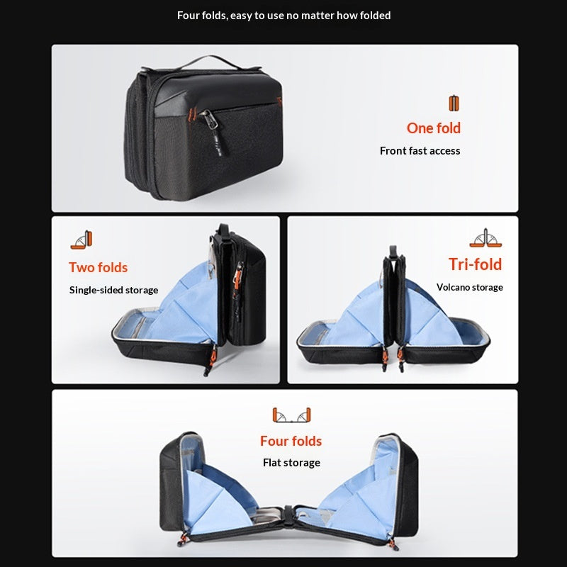 Bolsa de Almacenamiento Cuádruple Volcano para Viajes y Desplazamientos