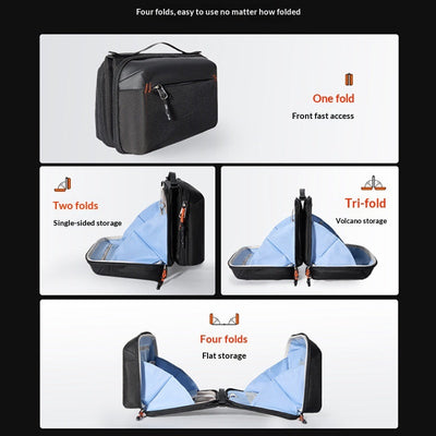 Bolsa de Almacenamiento Cuádruple Volcano para Viajes y Desplazamientos