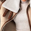 Veste zippée en shearling de première qualité