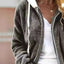 Cozy Fleece Zip-Up Hooded Jacket - Plus Size