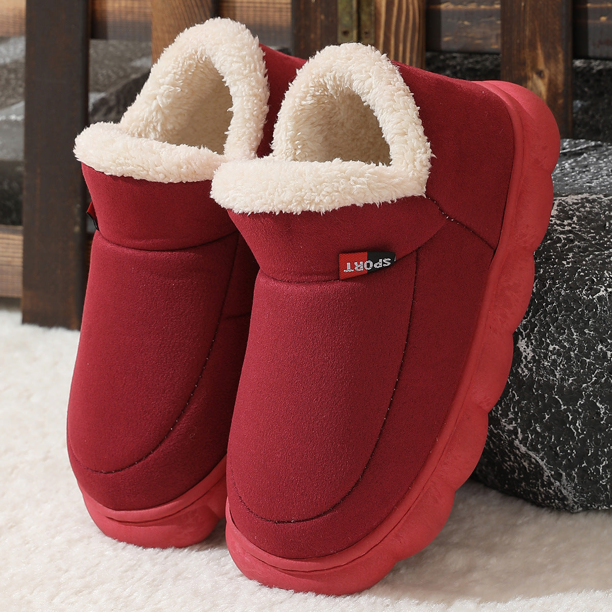 Zapatillas de Algodón Acogedoras y Suaves para Hombres y Mujeres