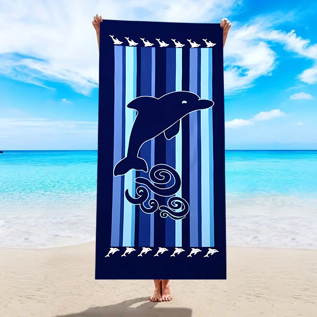 Quick-Drying Double-Sided Microfiber Beach Towel