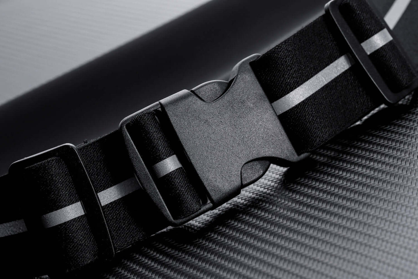 Water-Resistant Sport Waist Pack with Reflective Strip
