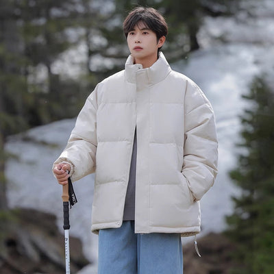 Veste en duvet de coton ample pour l'automne et l'hiver