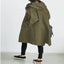 Women's Casual Windbreaker Jacket with Hood and Pockets