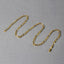 10K Yellow Gold Solid Figaro Chain - 4.50 mm