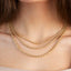 Cadena de Cuerda Ligera de Oro Amarillo de 14k - 4.30 mm