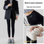 Leggings de Cachemira de Cintura Alta para Mujeres - Elegantes y Cálidos