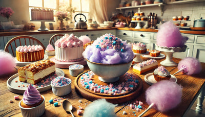 Cotton Candy Crunch Ice Cream Topping