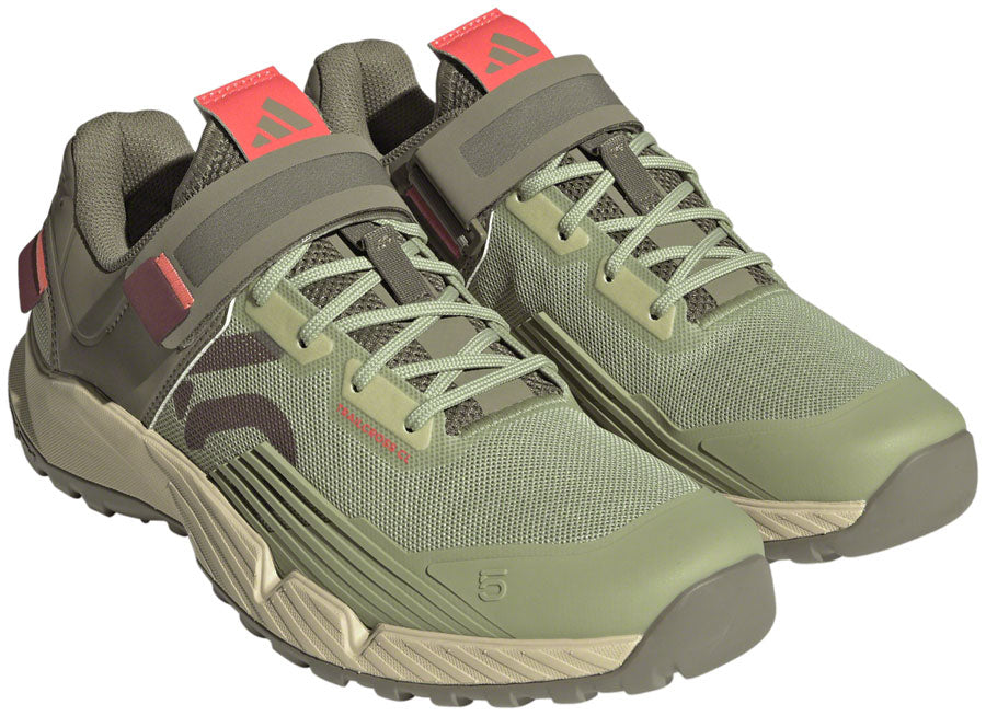 Chaussures de montagne clipless Five Ten Trailcross - Femme Magic Lime/Crimson Green 6.5