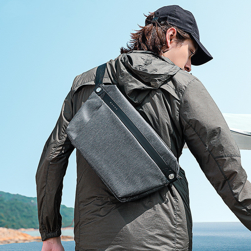 Sac à bandoulière décontracté pour homme - Élégant et fonctionnel