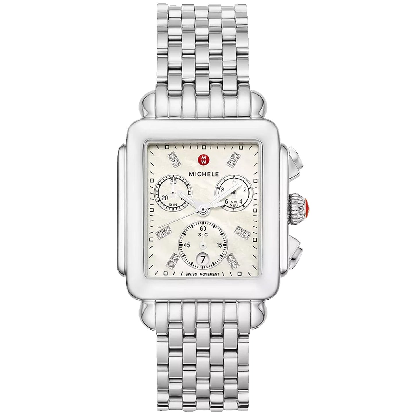 Montre Michele Femme Deco Diamond