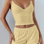 V-Neck Cami and Shorts Set