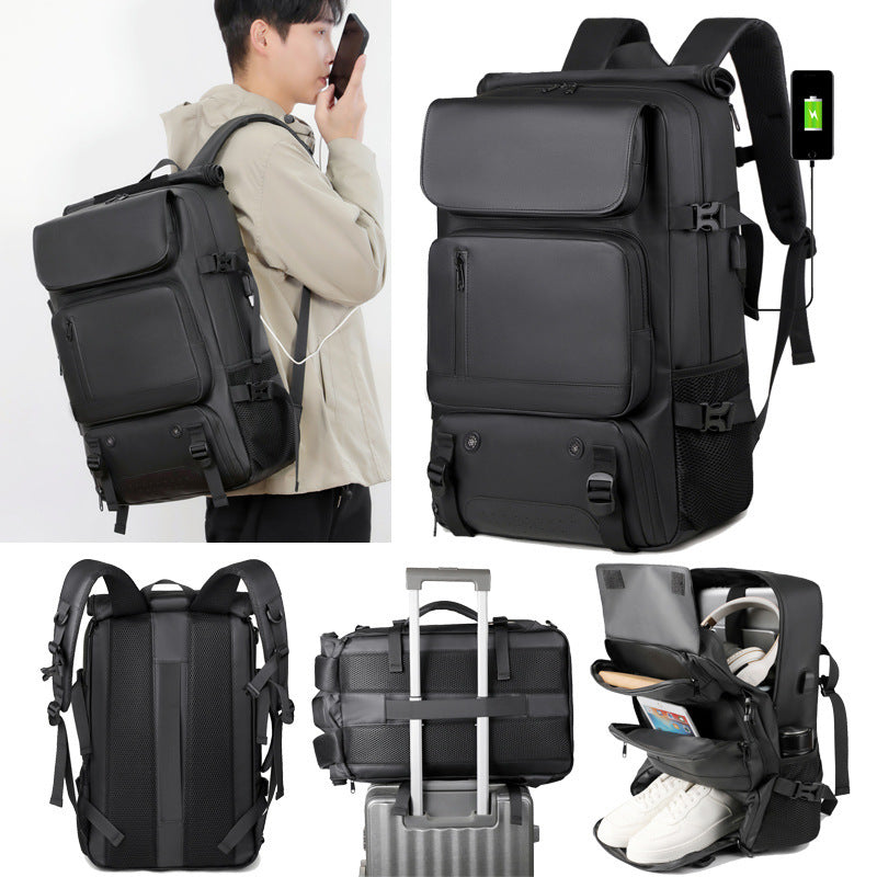 Sac à dos pour hommes de grande capacité pour les voyages de loisirs