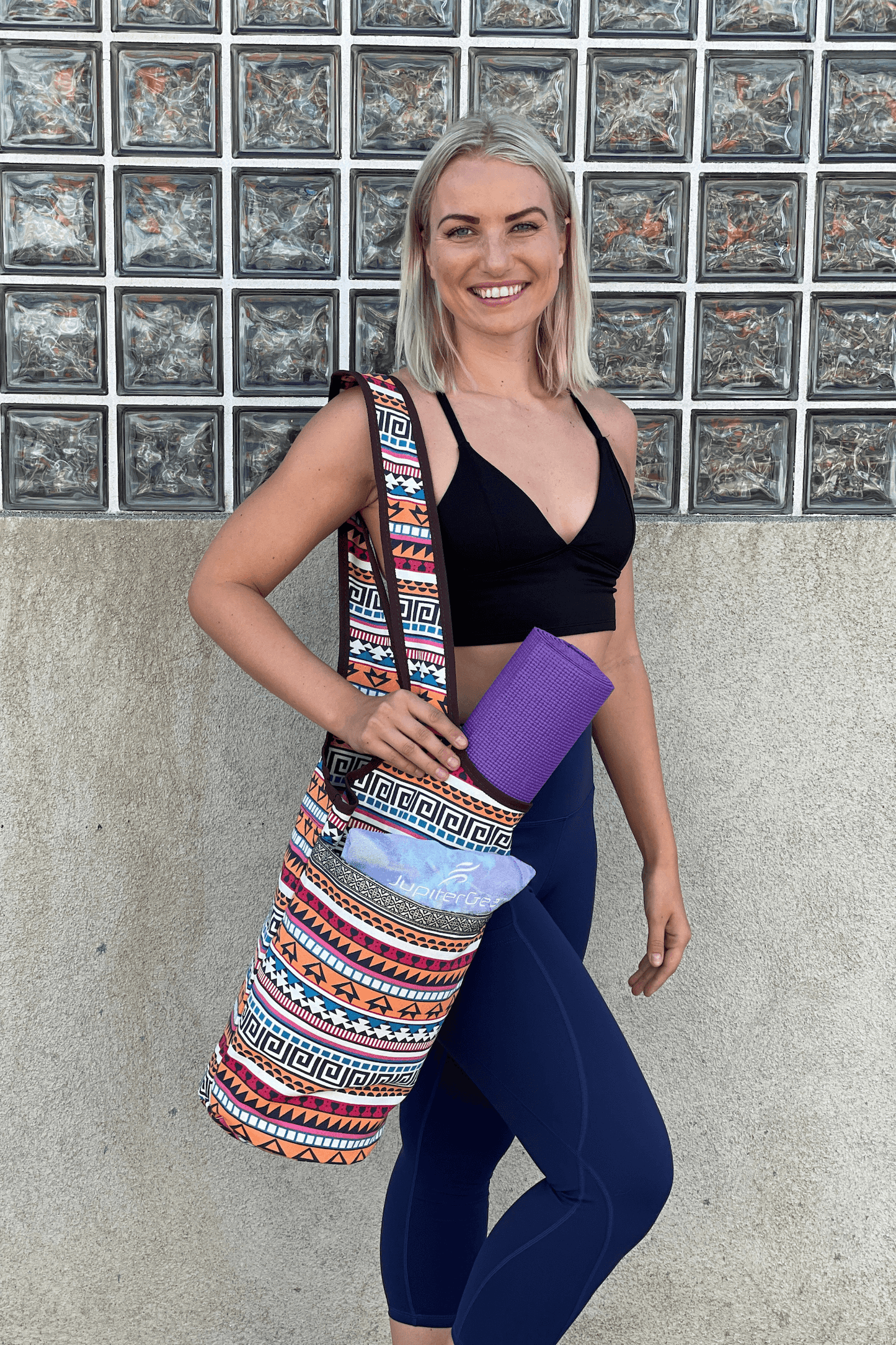 Sac de transport pour tapis de yoga JupiterGear avec grandes poches
