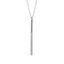 Natural .12ct Diamond Fashion Pendant in 14KT White Gold
