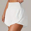 Shorts Actifs Taille Haute avec Poches