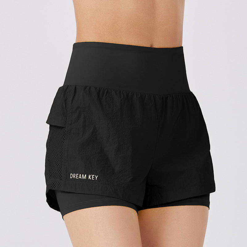 Pantalones Cortos Deportivos Sueltos Casual Transpirables de Secado Rápido para Verano