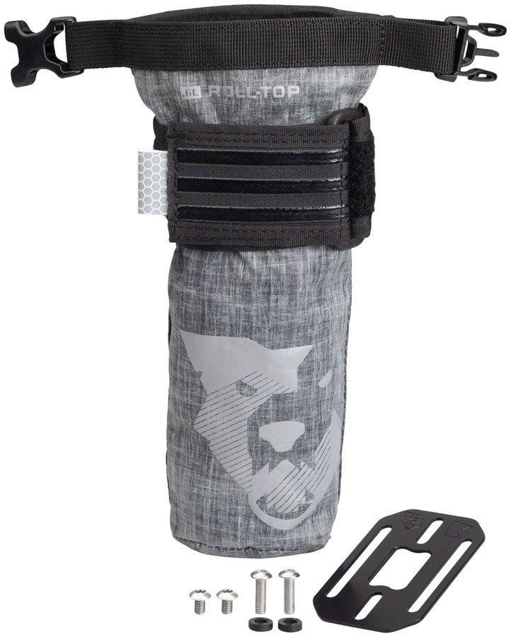 Bolsa Wolf Tooth B-RAD TekLite Roll-Top y Placa de Montaje - 0.6L Negra
