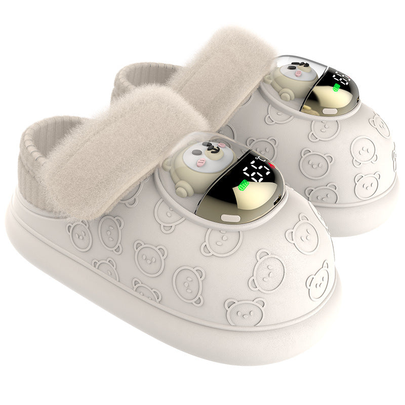 Rechargeable Heating Slippers for Couples