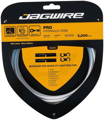 Kit de tuyau de frein à disque hydraulique Jagwire Pro - 3000 mm Blanc