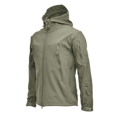Men's Waterproof Camouflage Soft Shell Jacket
