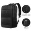 Mochila de senderismo impermeable de nylon con carga solar para hombres