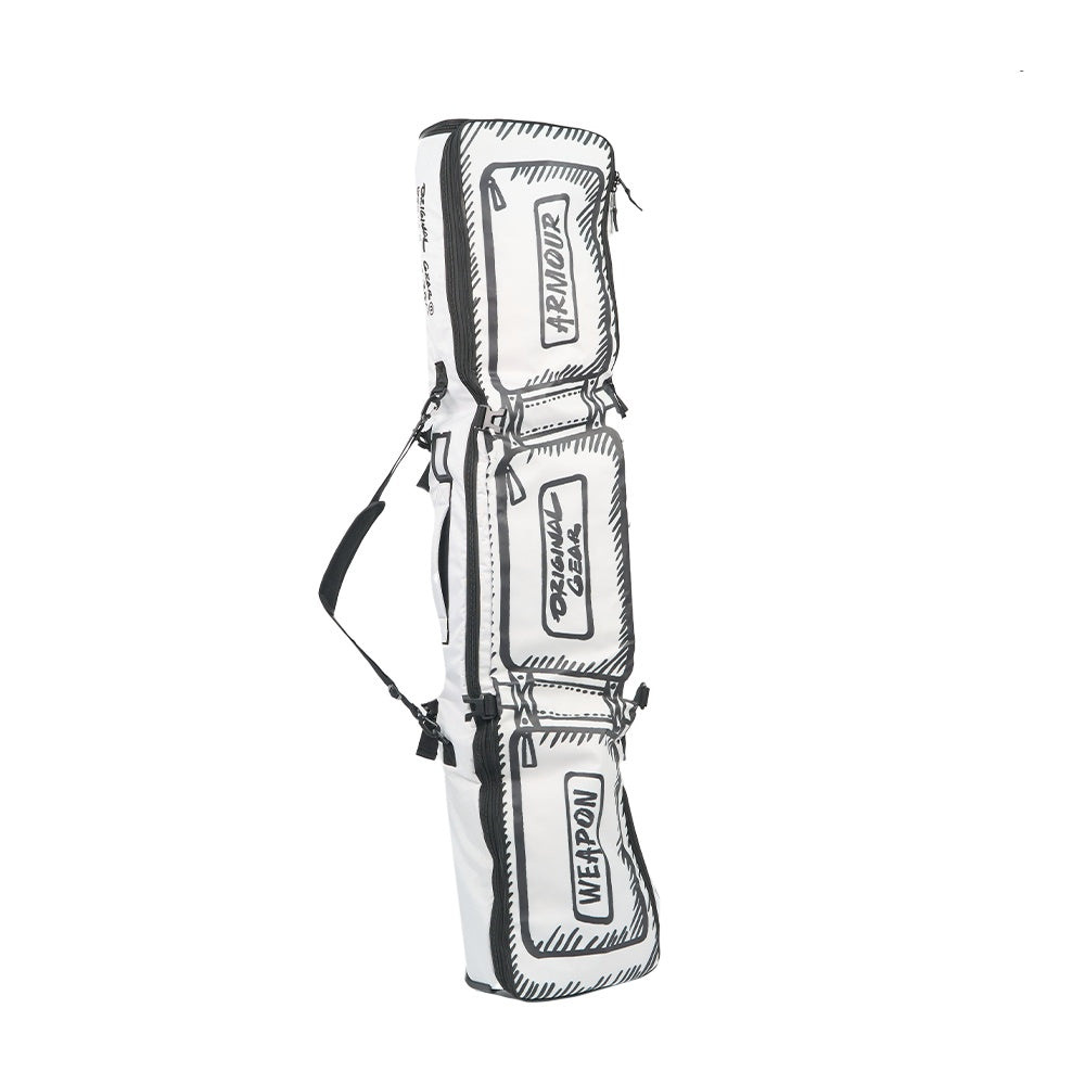 Premium Ski Pack for Single and Double Boards with Wheels