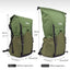 Mochila Plegable Ligera de 25L con Bordes Curvados para Actividades al Aire Libre