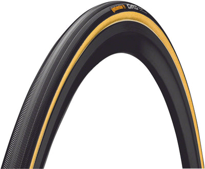 Continental Giro Tubular Tire - 700 x 22 Folding Black/Transparent