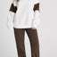 Drop Shoulder Loose Sweatshirt and Joggers Active Set