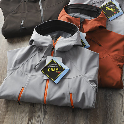 Windproof Waterproof Hooded Soft Shell Charge Jacket