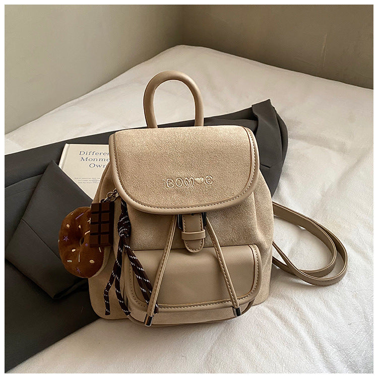 Preppy-Style Commuter Backpack - Vintage Travel Bag