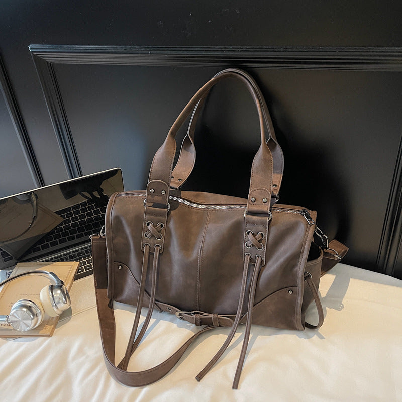 Retro Women's Hand-carrying Satchel Bag