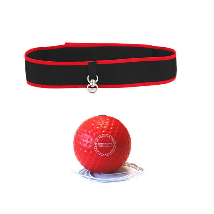 Adjustable Head-Mounted Boxing Reaction Ball for Enhanced Reflex Training - Korvel