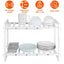 2-Tier Under Sink Organizer - Adjustable Kitchenware Storage Rack