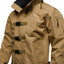 Men's Plus Size Multi Buckle Water-Resistant Jacket