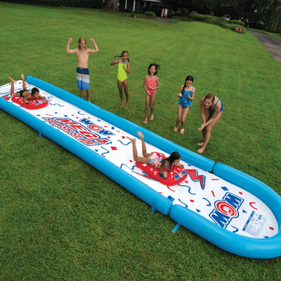 WOW Watersports Toboggan Méga de 25 pieds avec piscine à éclaboussures