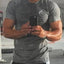 Men's Plus Size Round Neck Short Sleeve T-Shirt