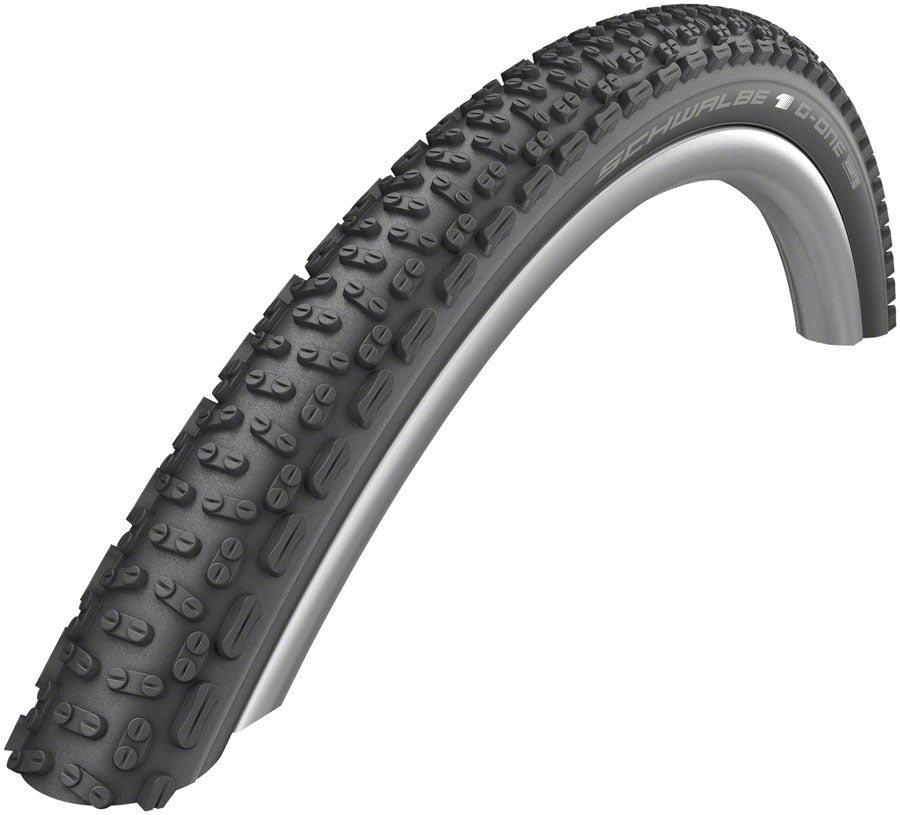 Schwalbe G-One Ultrabite Tire - 700 x 38 Tubeless Folding Black