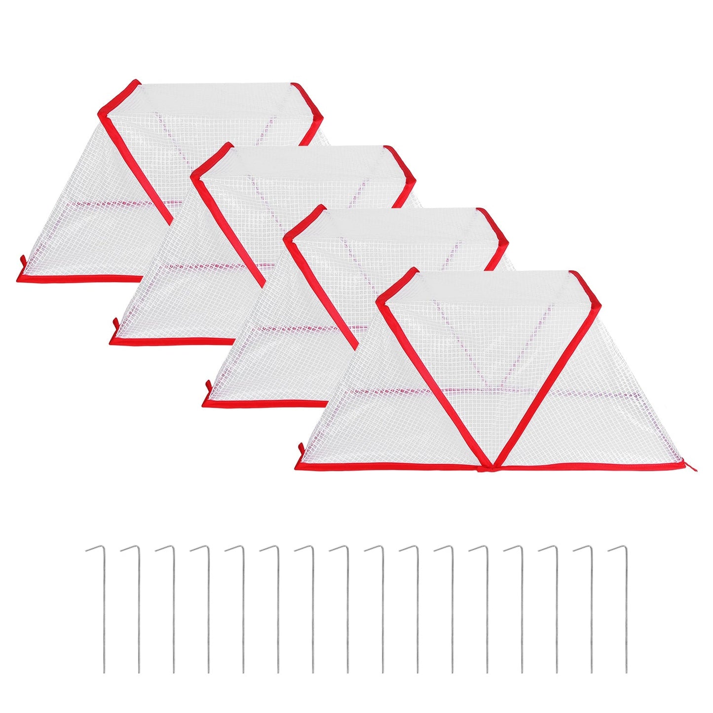 4-Pack Garden Row Accelerator Plant Covers