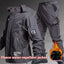 Fleece-Lined Waterproof Jacket Suit for Autumn & Winter