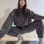 Conjunto de Sudadera y Pantalones de Cuello Cuartillo Premium
