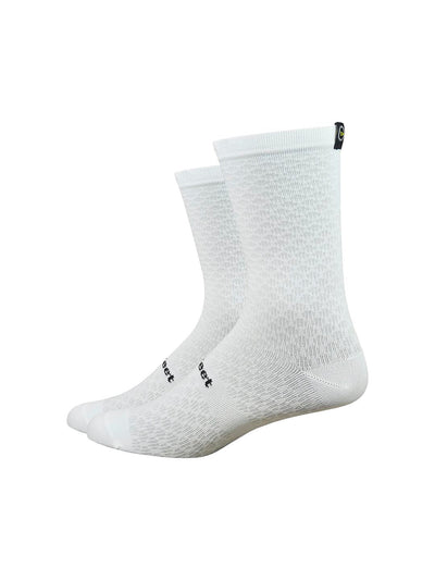 Calcetines Deportivos DeFeet Evo Mont Ventoux 6'' X-Large Blancos