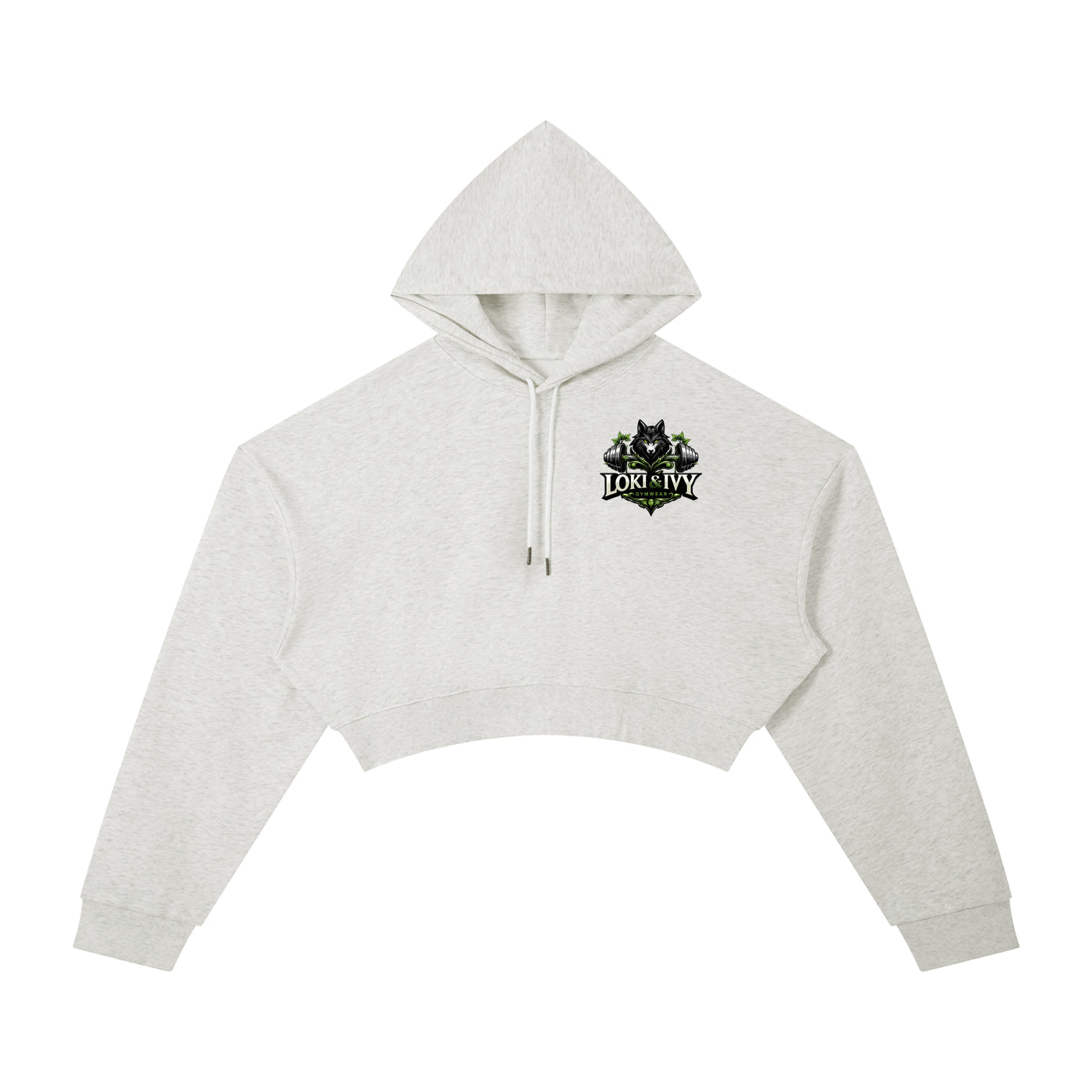 Sudadera Cropped Esencial para Mujer Loki & Ivy
