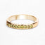 Anillo de Compromiso de Diamante Amarillo Genuino de 0.27 Quilates en Oro Amarillo de 14K